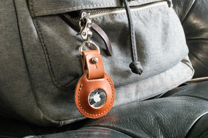 Leather AirTag Case