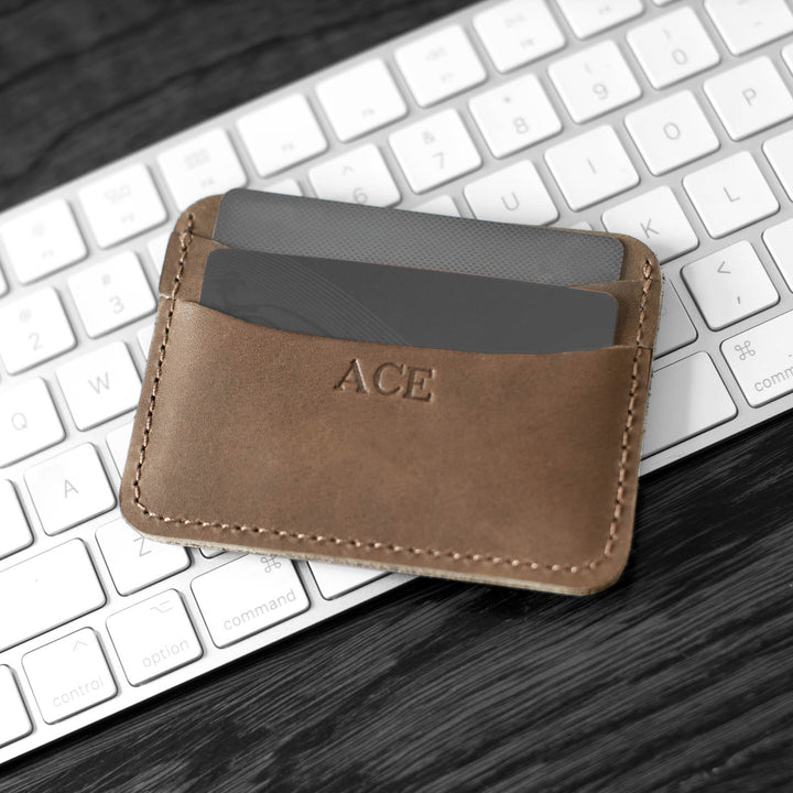 Personalized Leather Wallet