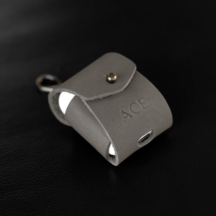 Personalized Leather Airpod Case