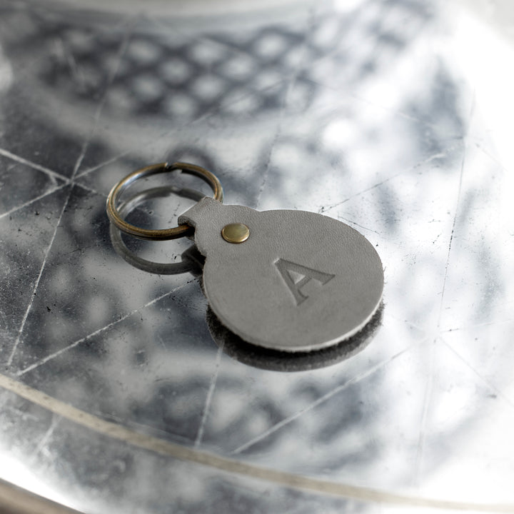 Personalized Leather Key Fob