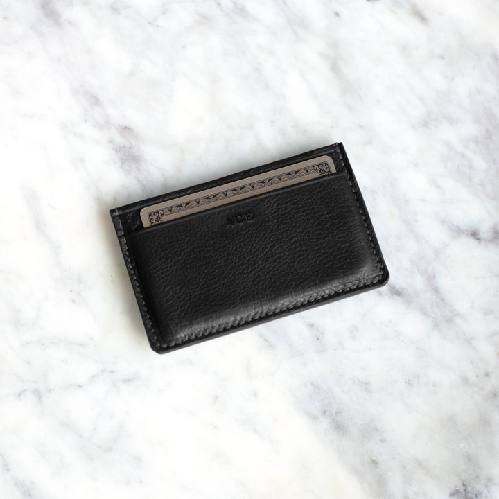 Personalized Leather Card Wallet