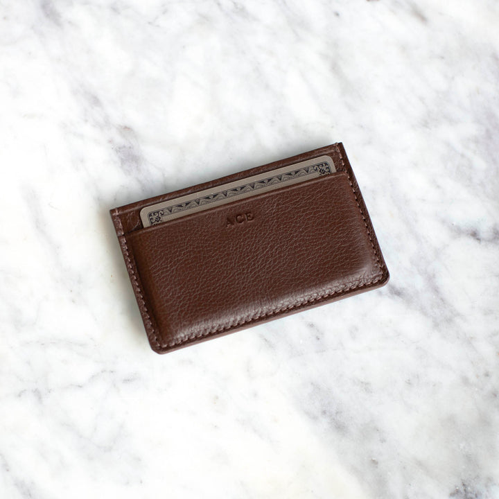 Personalized Leather Wallet