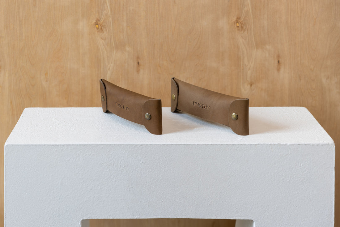 Personalized Leather Pencil Case