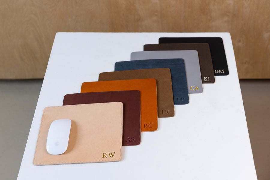 Personalized Leather Mousepad