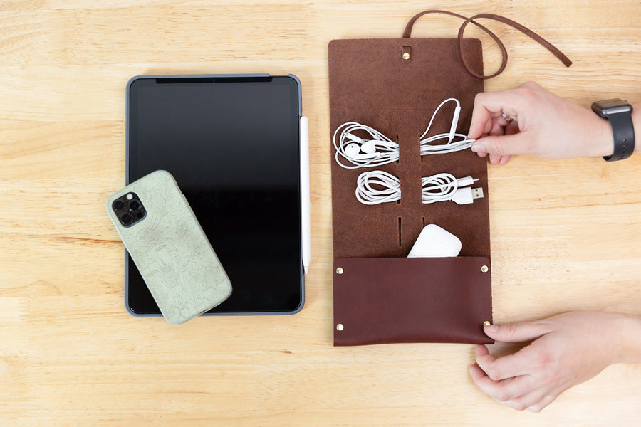 Personalized Tech Accessory Roll