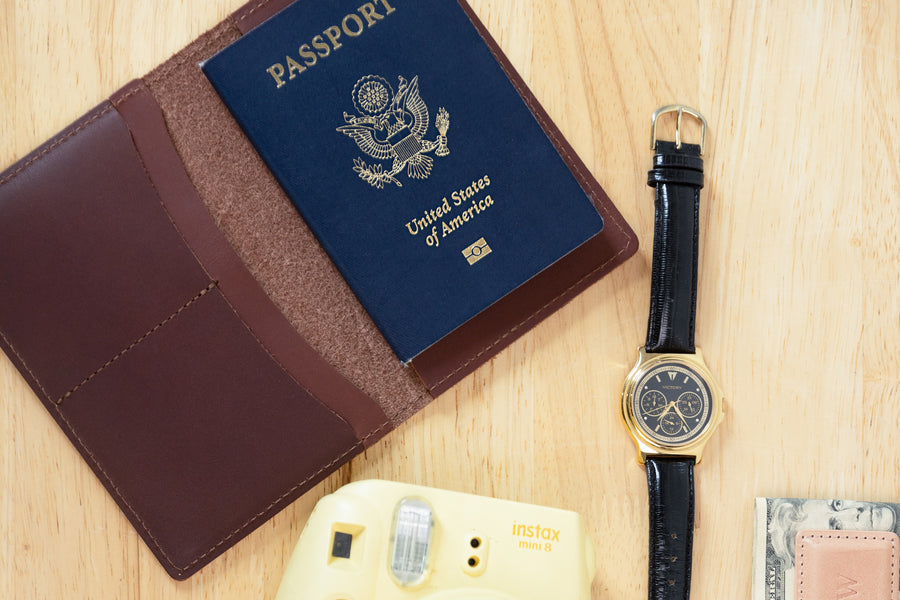 Leather Passport Cover