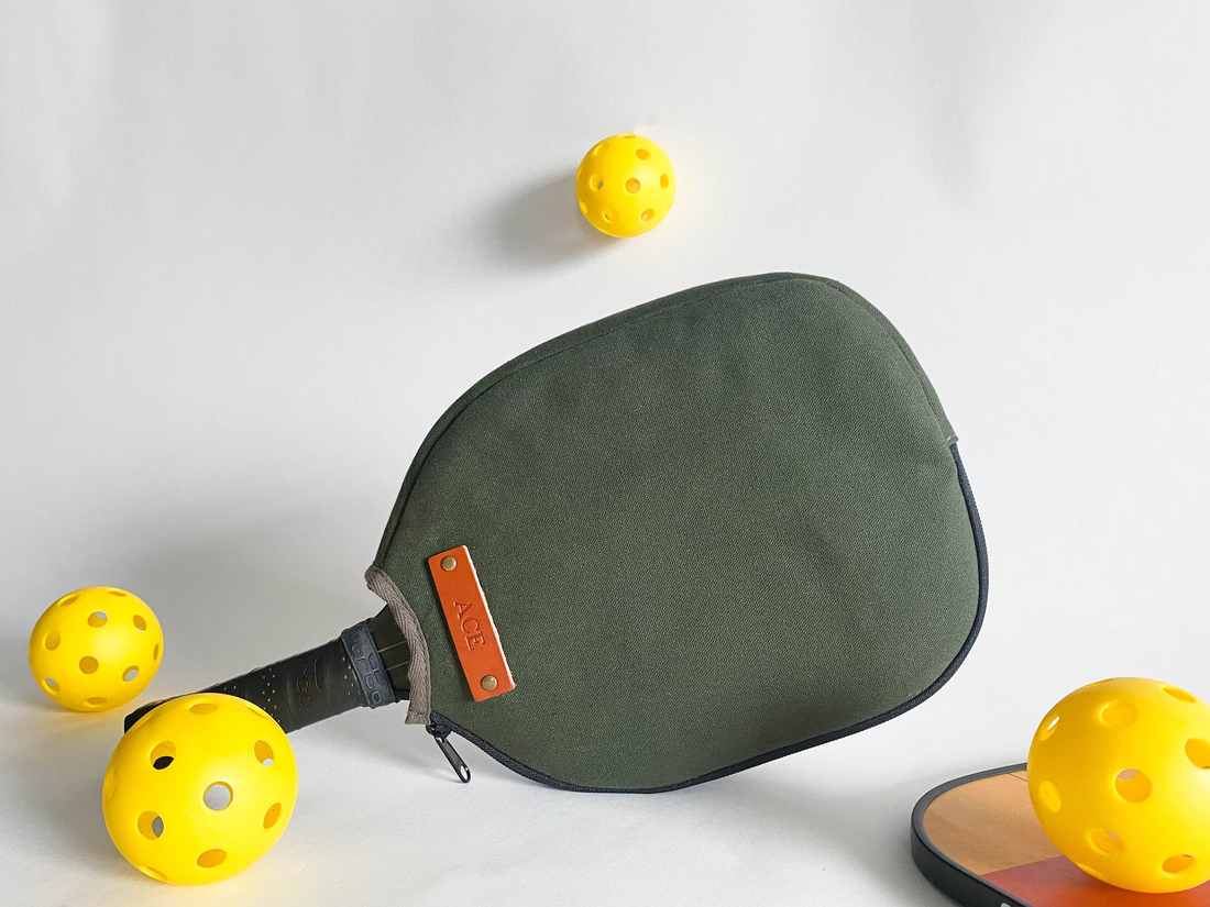 Personalized Canvas Pickleball Paddle Cover