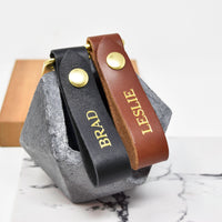 Personalized Keychain with Snap & Clip