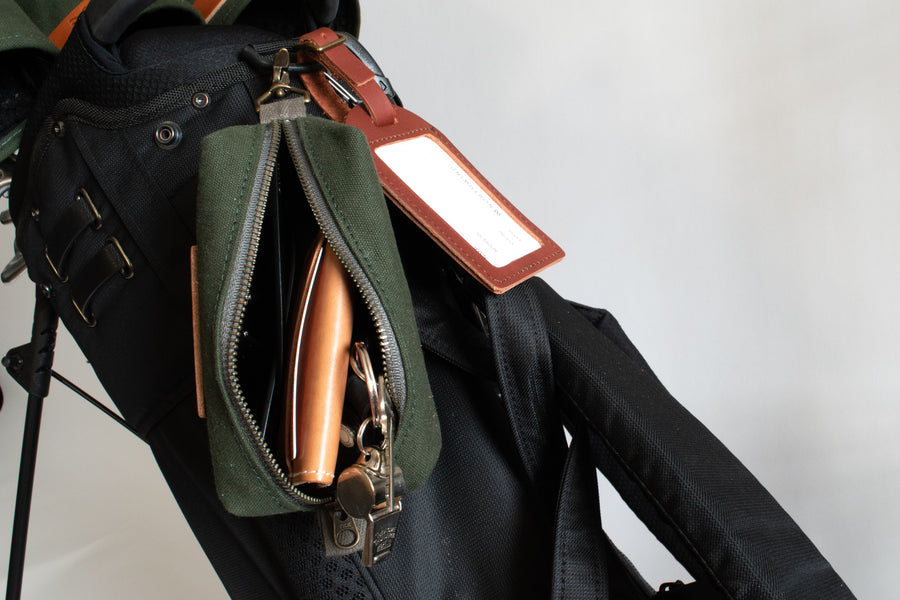 Personalized Golf Valuables Pouch