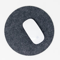 Sustainable Round Felt Mousepad