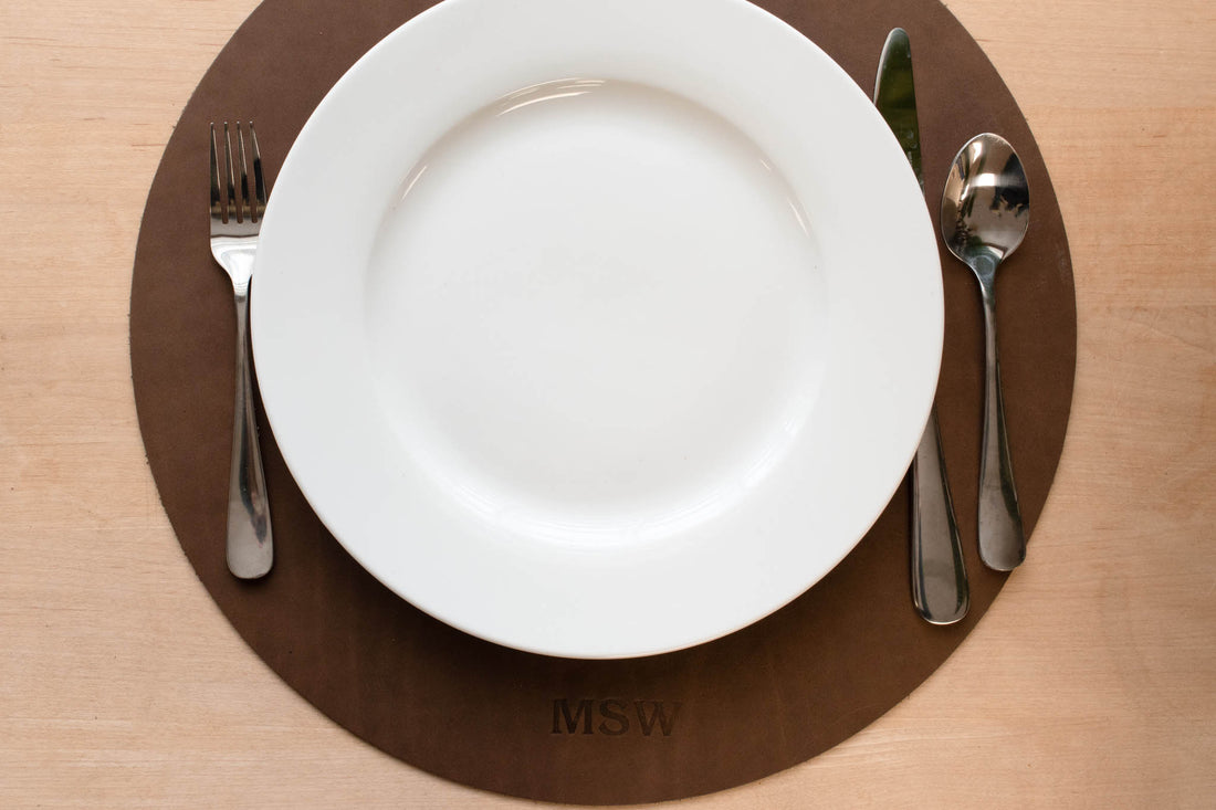 Personalized Round Placemat