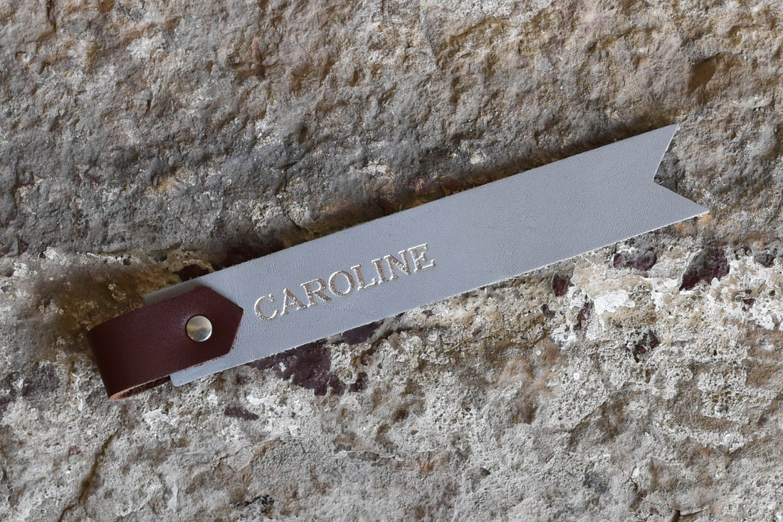 Monogrammed Bookmark