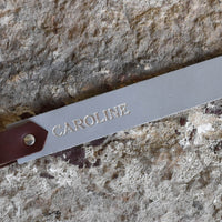 Monogrammed Bookmark