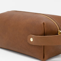 Personalized Leather Dopp Kit