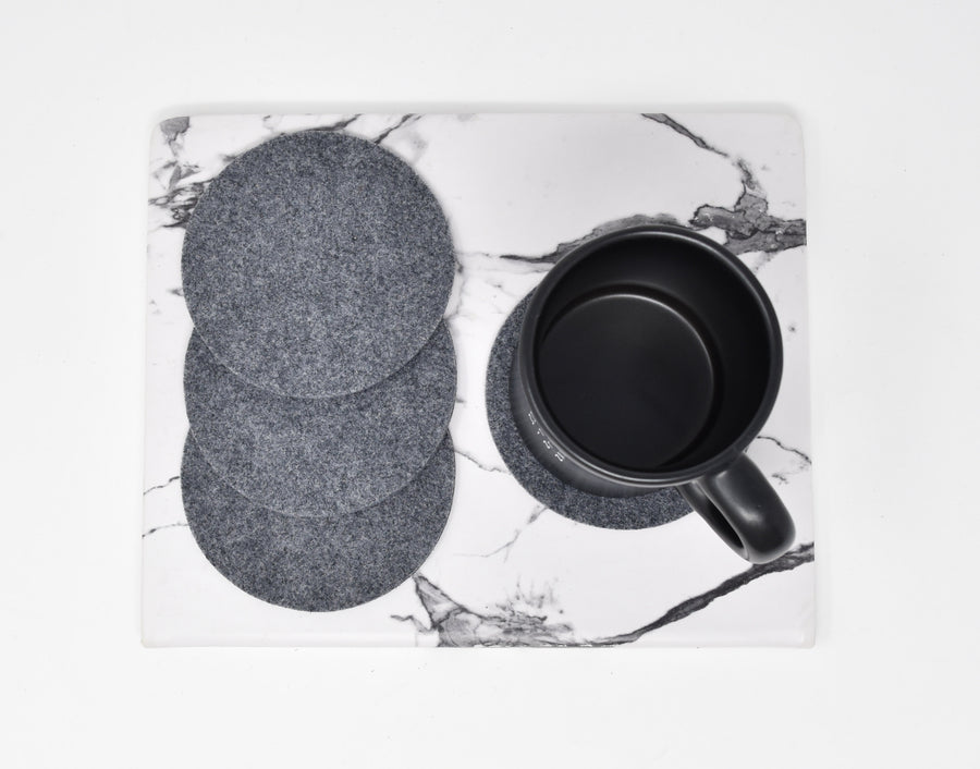 Premium Felt Circle Coasters