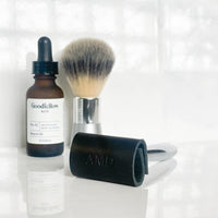 Personalized Leather Safety Razor Cover