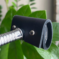 Personalized Leather Safety Razor Cover