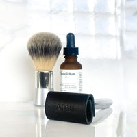 Personalized Leather Safety Razor Cover