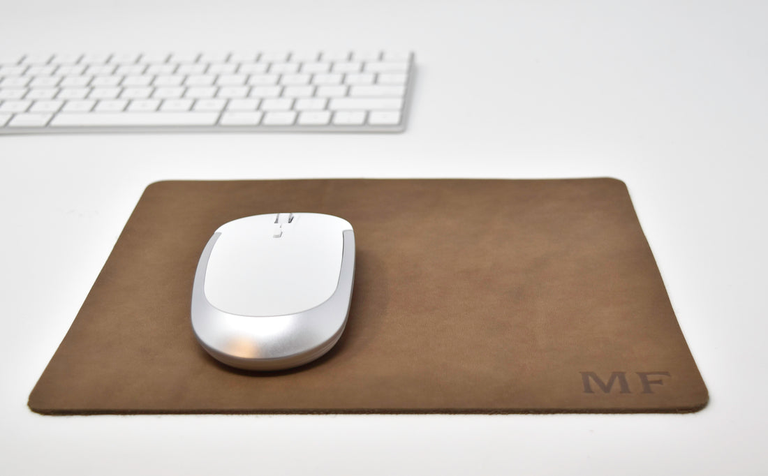 Personalized Leather Mousepad