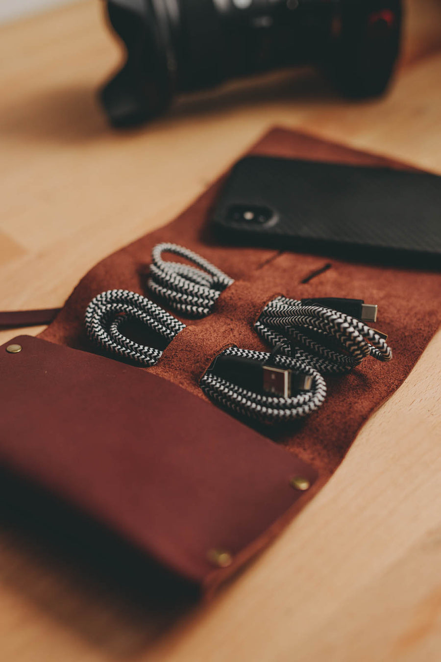 Personalized Tech Accessory Roll