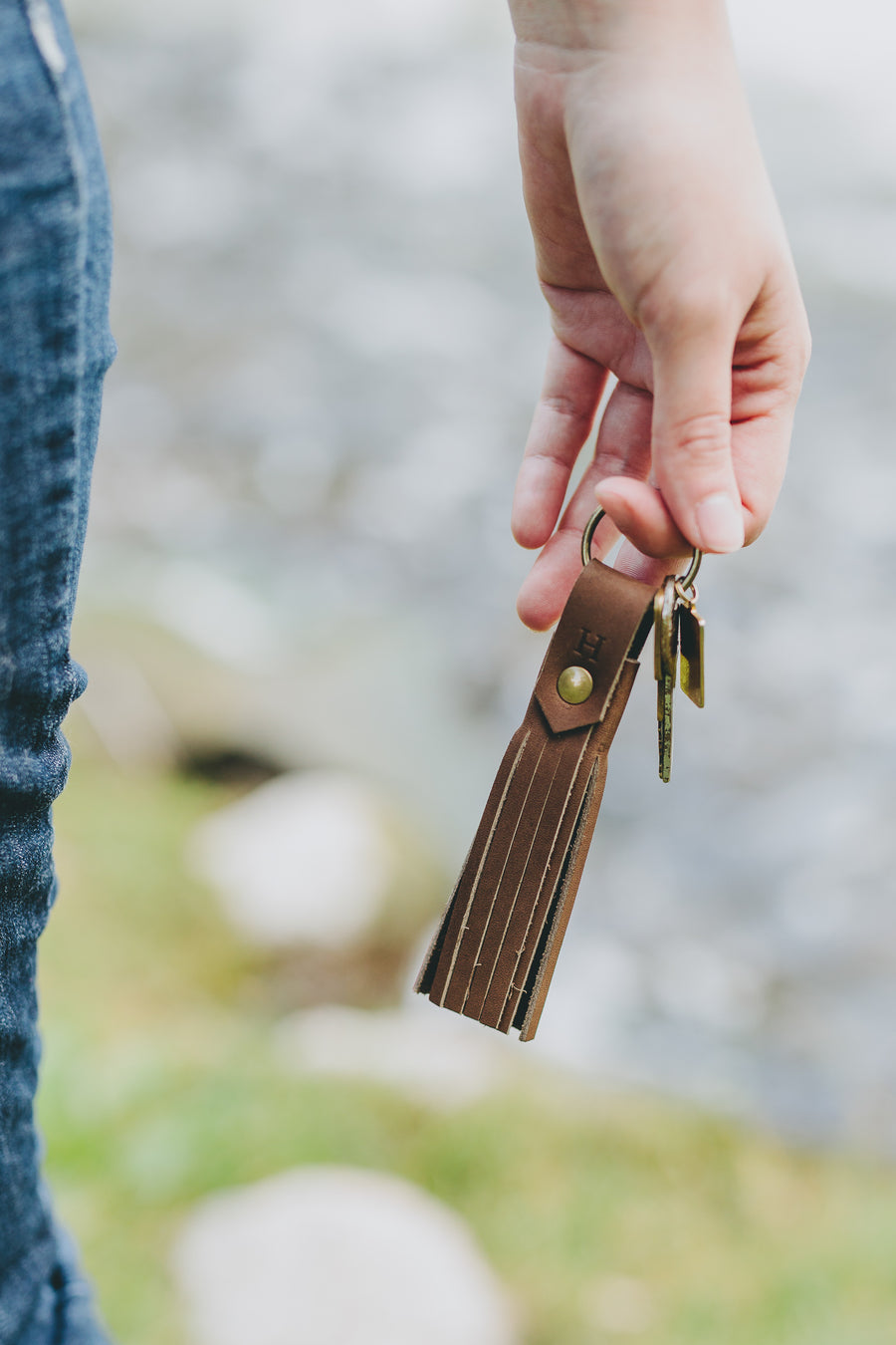Personalized Tassel Keychain