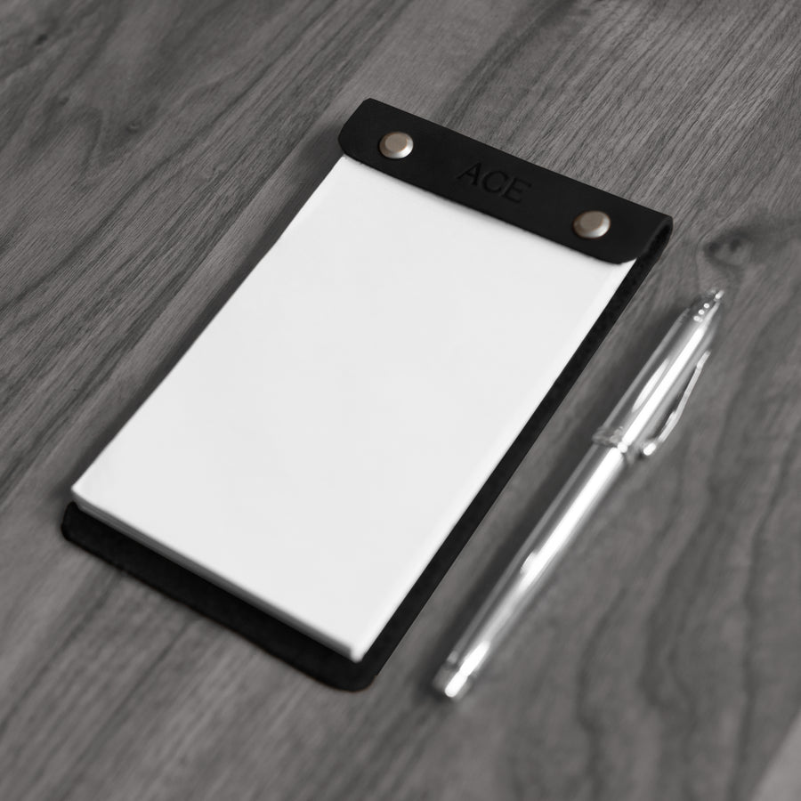 Personalized Leather Notepad
