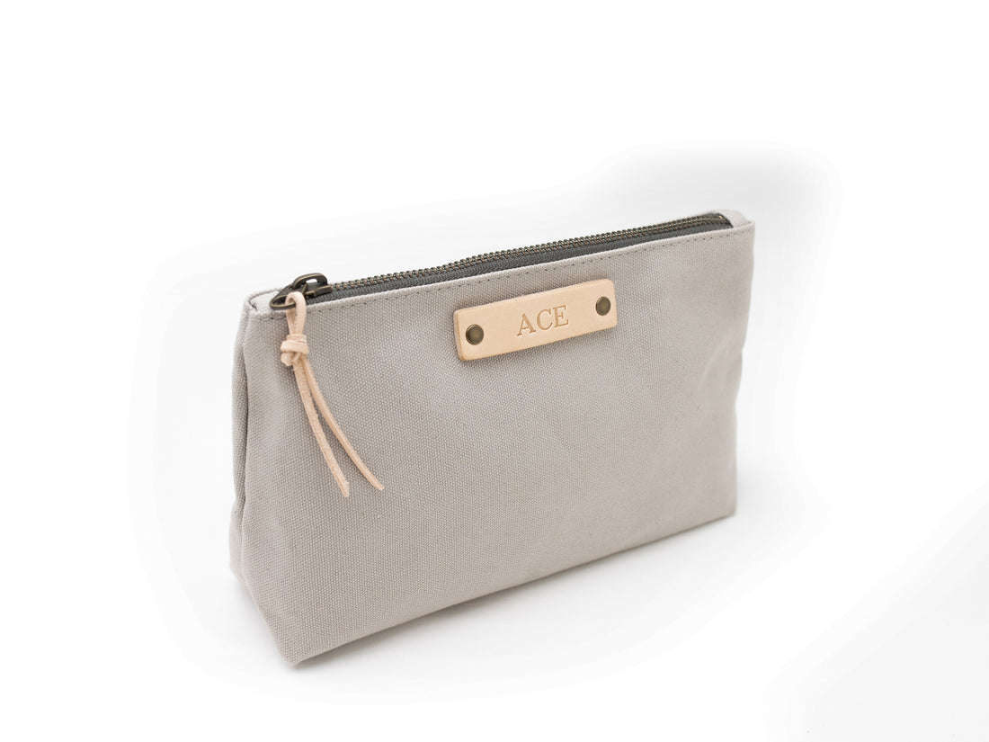 Personalized Canvas Pouch