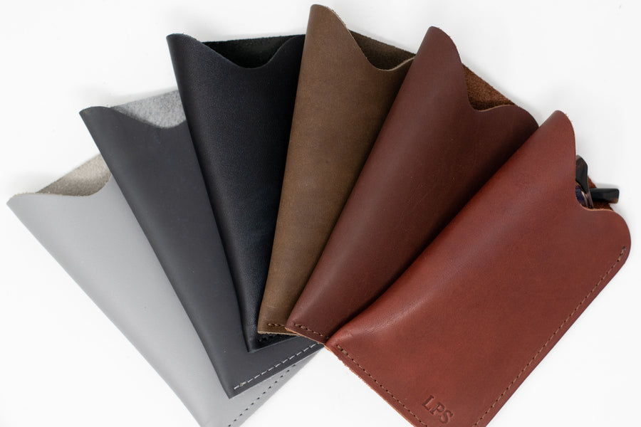 Leather Glasses Sleeve. Personalized Sunglasses Sleeve. Leather Glasses Case. Customized Leather Sleeve. Glasses Sleeve. Sunglasses Sleeve.