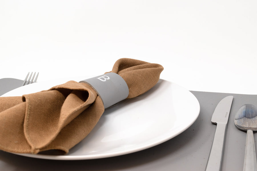 Personalized Leather Napkin Ring. Leather Napkin Holder. Leather Ring. Table Decor. Leather Decor. Set of 2. Snap Napkin Ring. Made in USA.